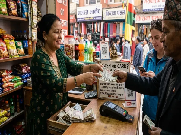 Cash or Card in Nepal?
