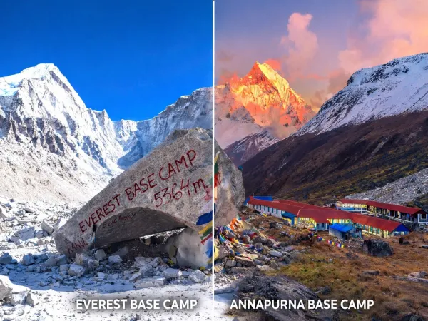 Everest Base Camp vs Annapurna Base Camp: Which is Better?