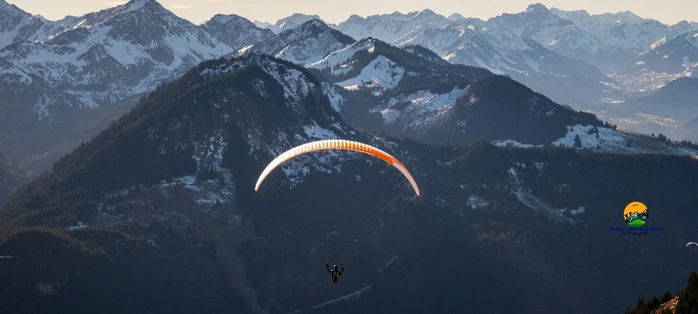 Paragliding in Nepal