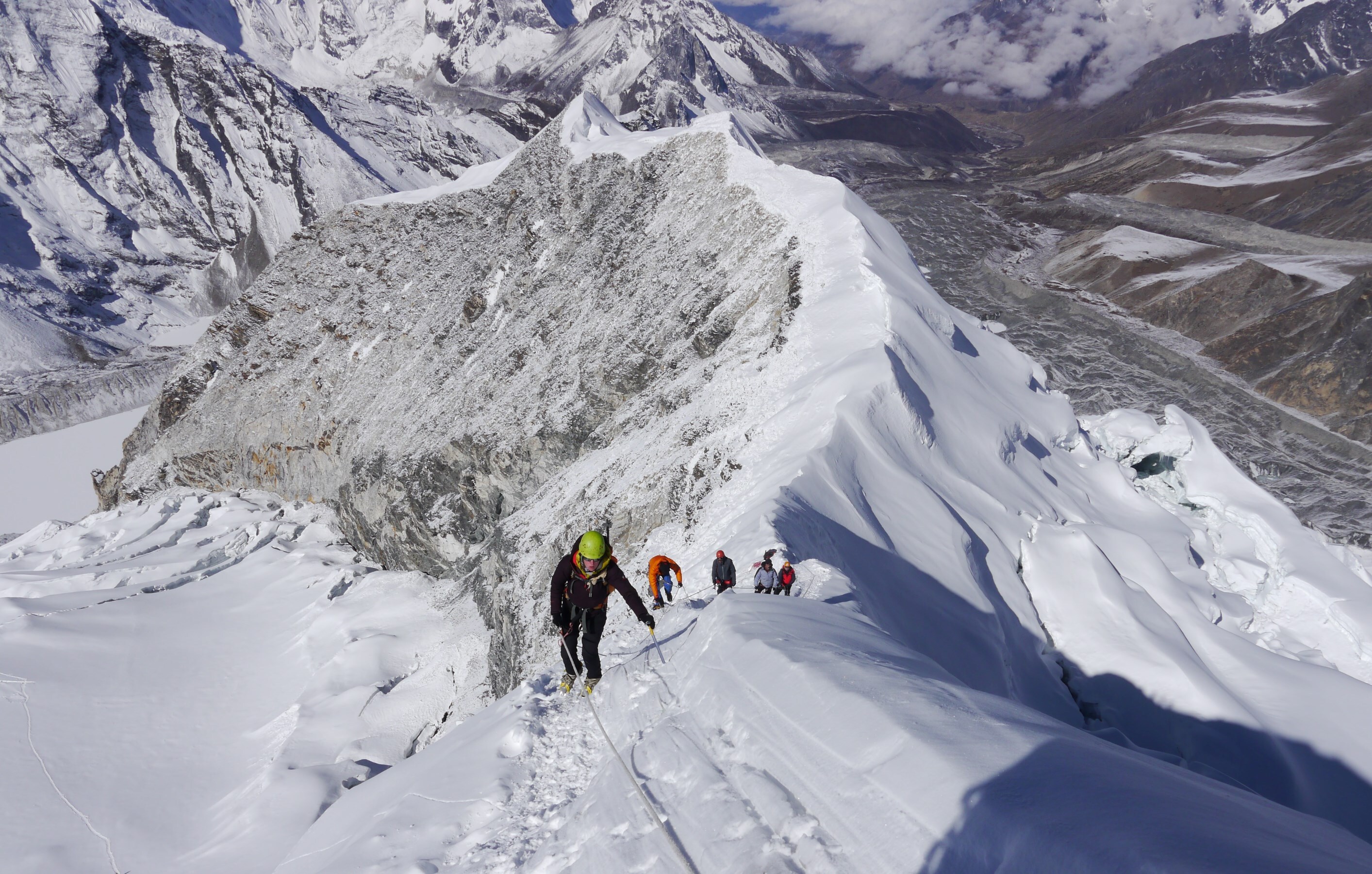 Climbing 6000 Meter Peaks in Nepal