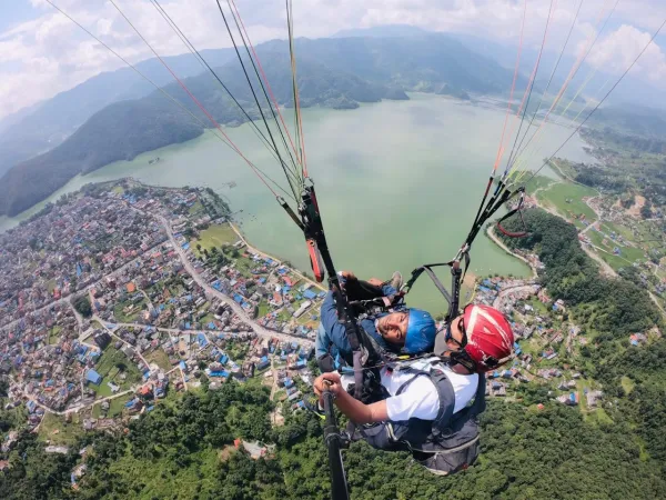 Paragliding In Pokhara  