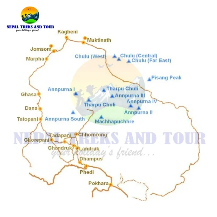 lower mustang trek map