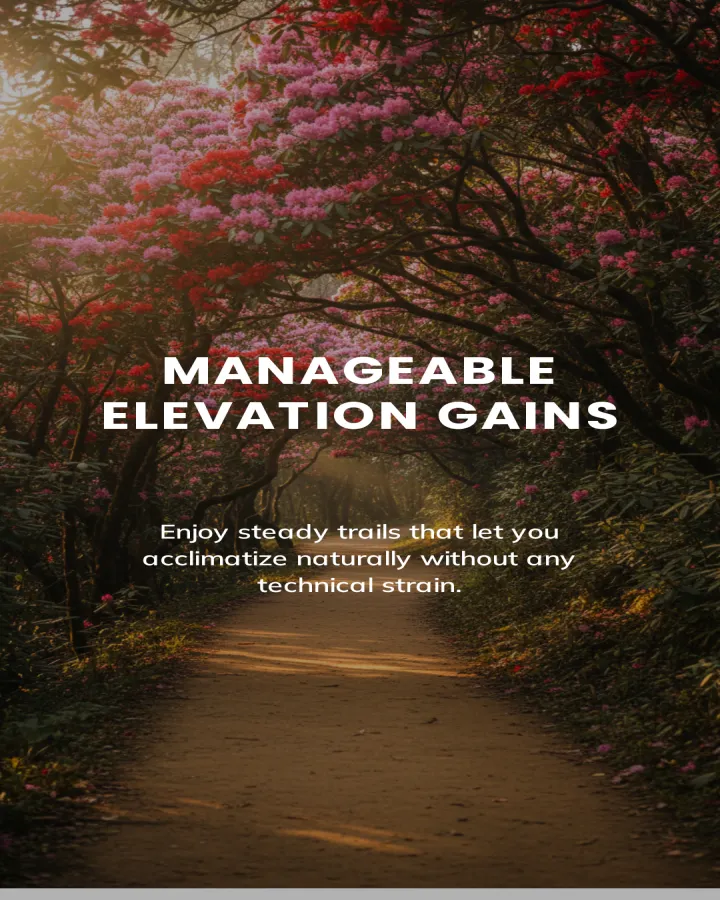 Manageable Elevation Gains